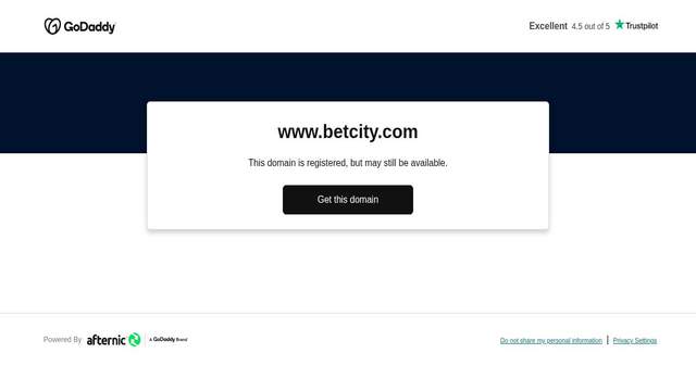 BetCity casino screenshot